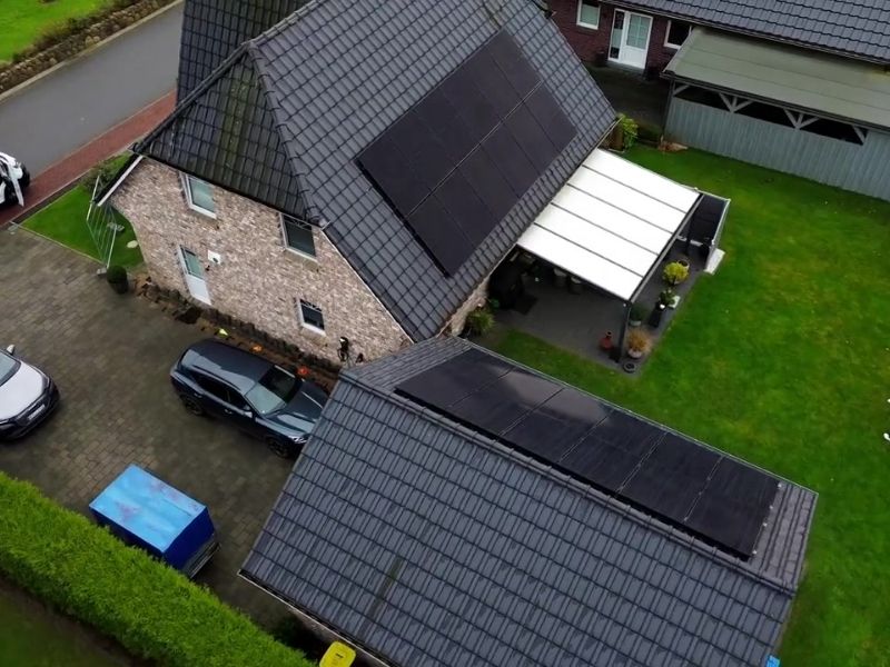 Solaranlage von der Hanse Solar Technik in Nordhastedt