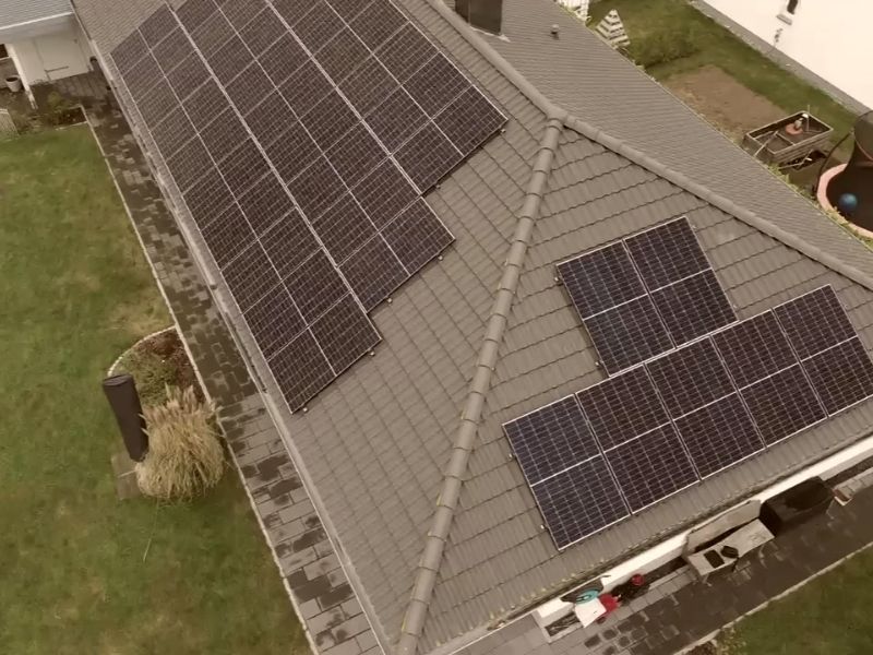 Solaranlage von der Hanse Solar Technik in Gülzow