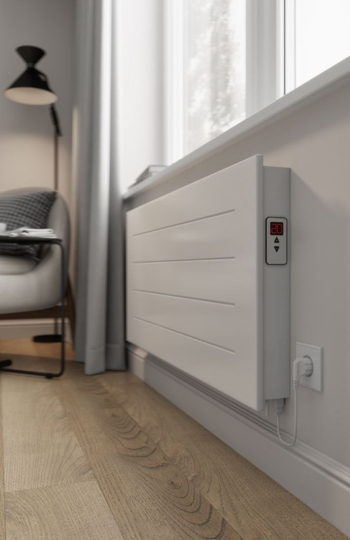 Elektroheizung im Wohnzimmer