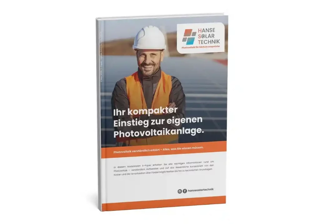 Photovoltaik E-Paper als Buch abgebildet